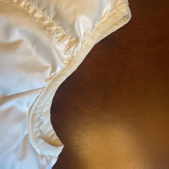 Polo Ralph Lauren Children Cream Colored Down Puffer Vest Girls Size Lar…